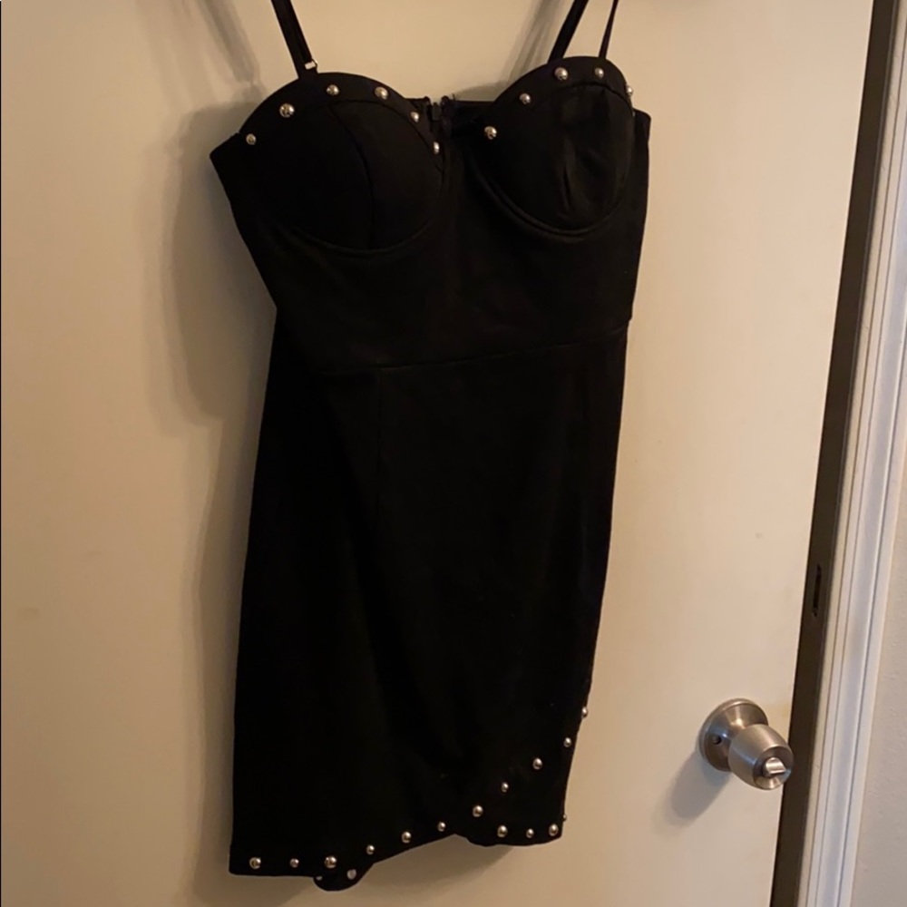 Studded Mini Dress